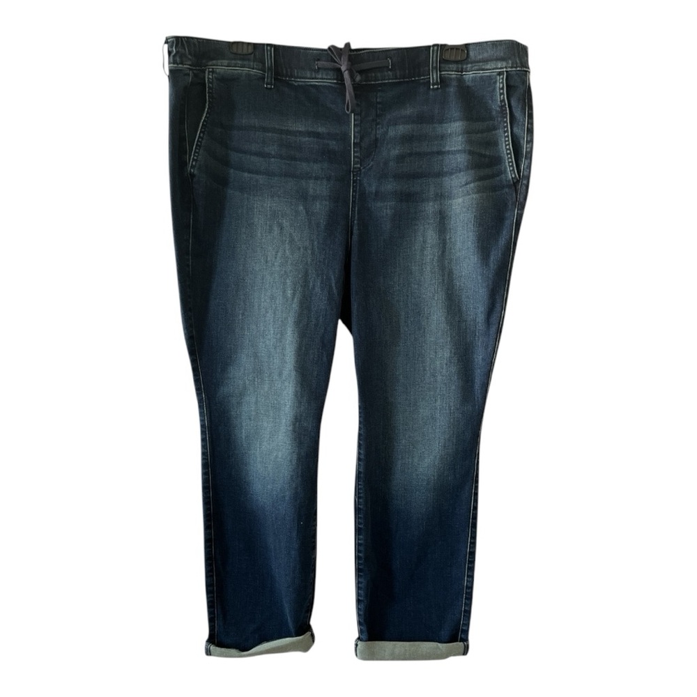New Torrid Pull On Weekend Boyfriend Straight Super Soft Jeans 3 Short 3X Petite